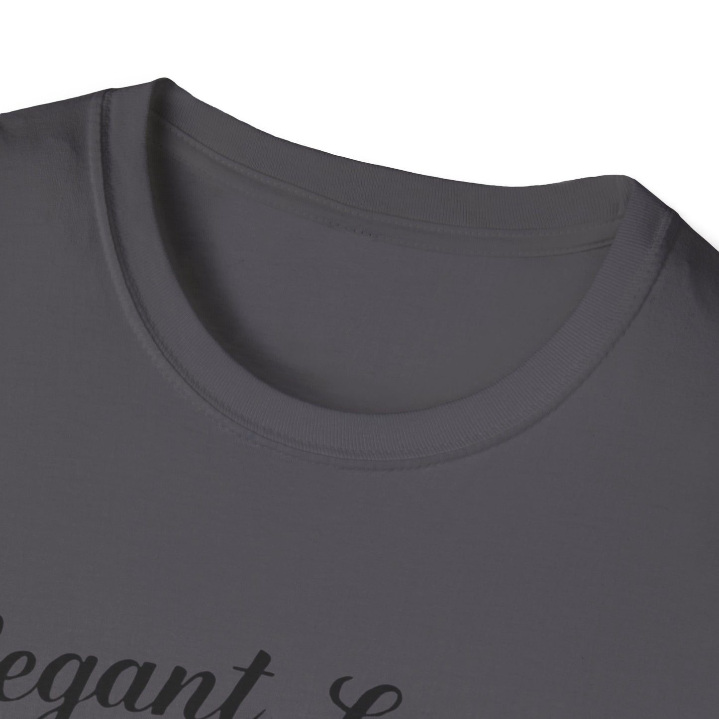 Elegant Ladies Graphic T-Shirt, Unisex Tee, Casual Wear, Gift for Her, Chilling Out Fashion, Heart Design Shirt, Birthday Gift