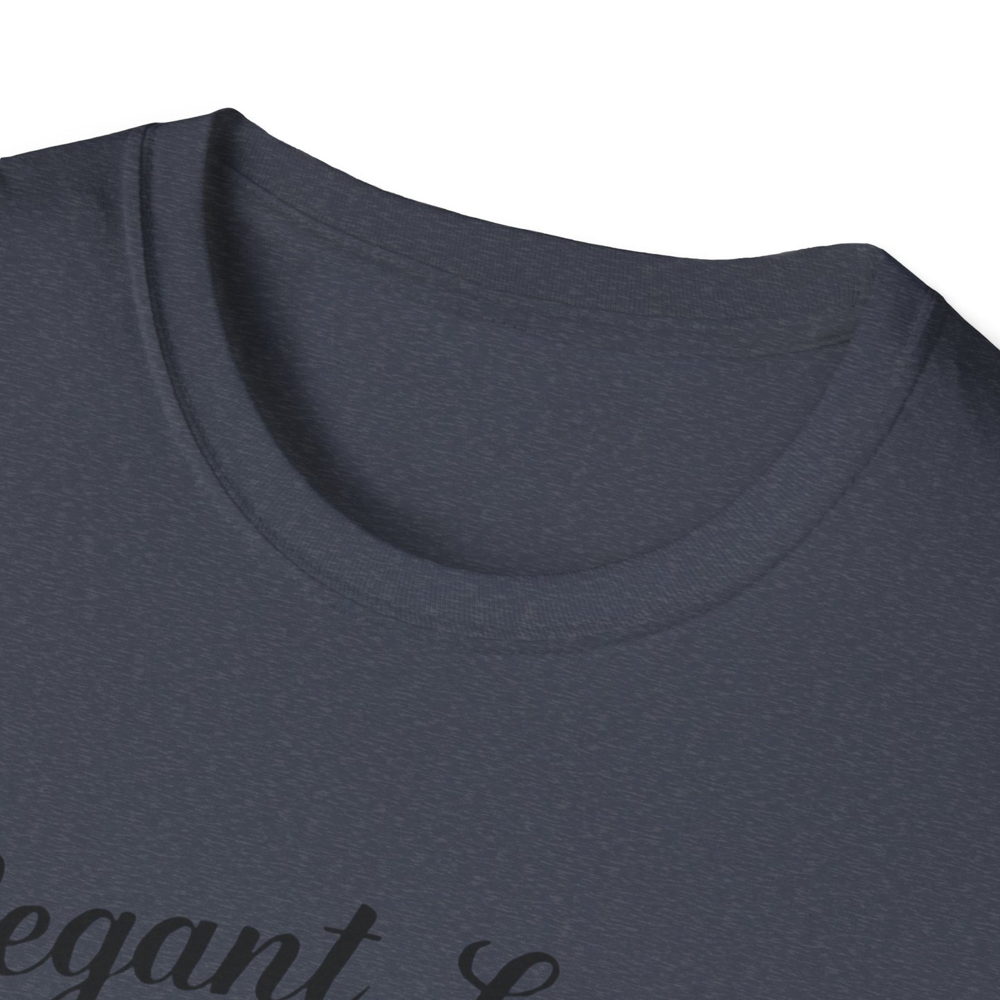 Elegant Ladies Graphic T-Shirt, Unisex Tee, Casual Wear, Gift for Her, Chilling Out Fashion, Heart Design Shirt, Birthday Gift