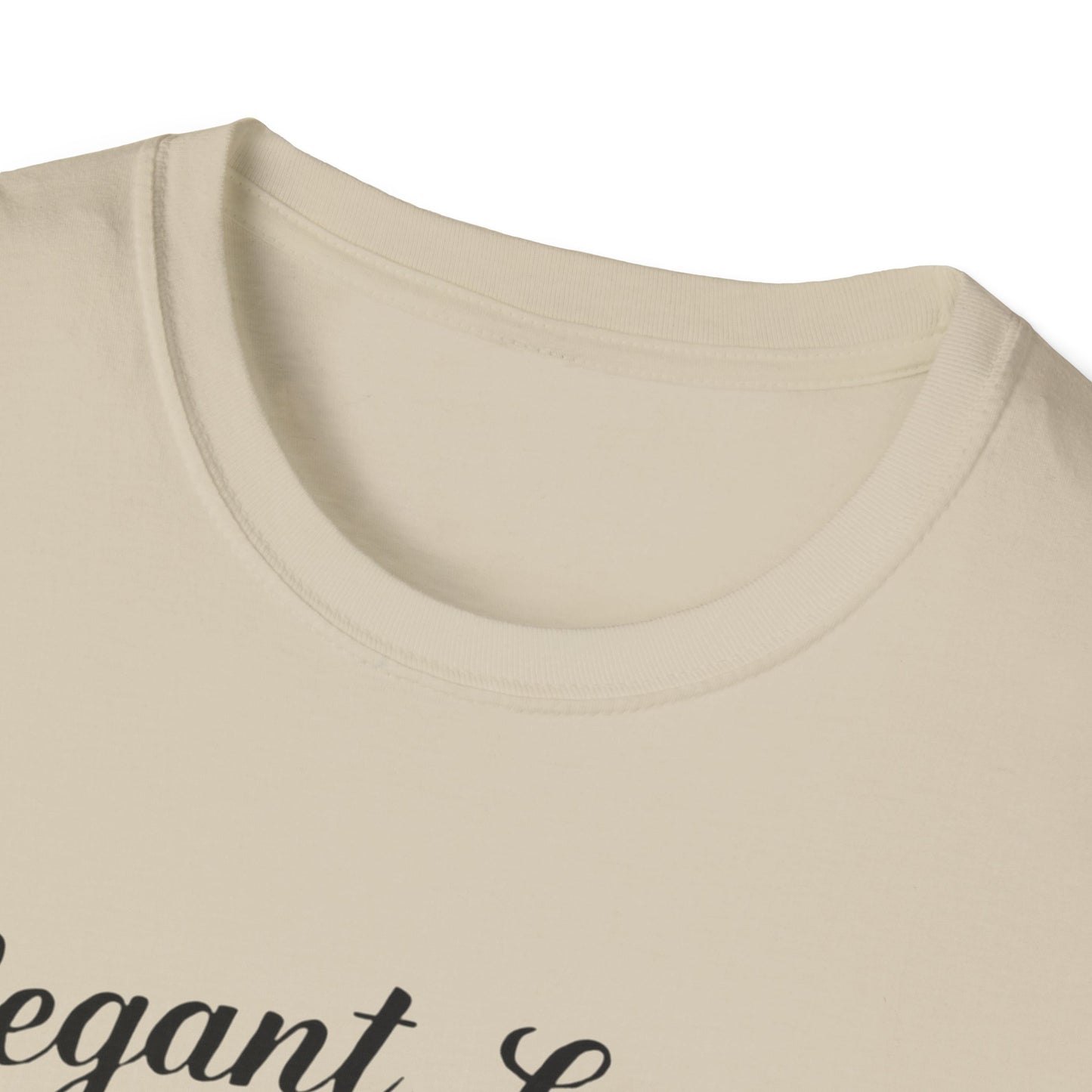 Elegant Ladies Graphic T-Shirt, Unisex Tee, Casual Wear, Gift for Her, Chilling Out Fashion, Heart Design Shirt, Birthday Gift