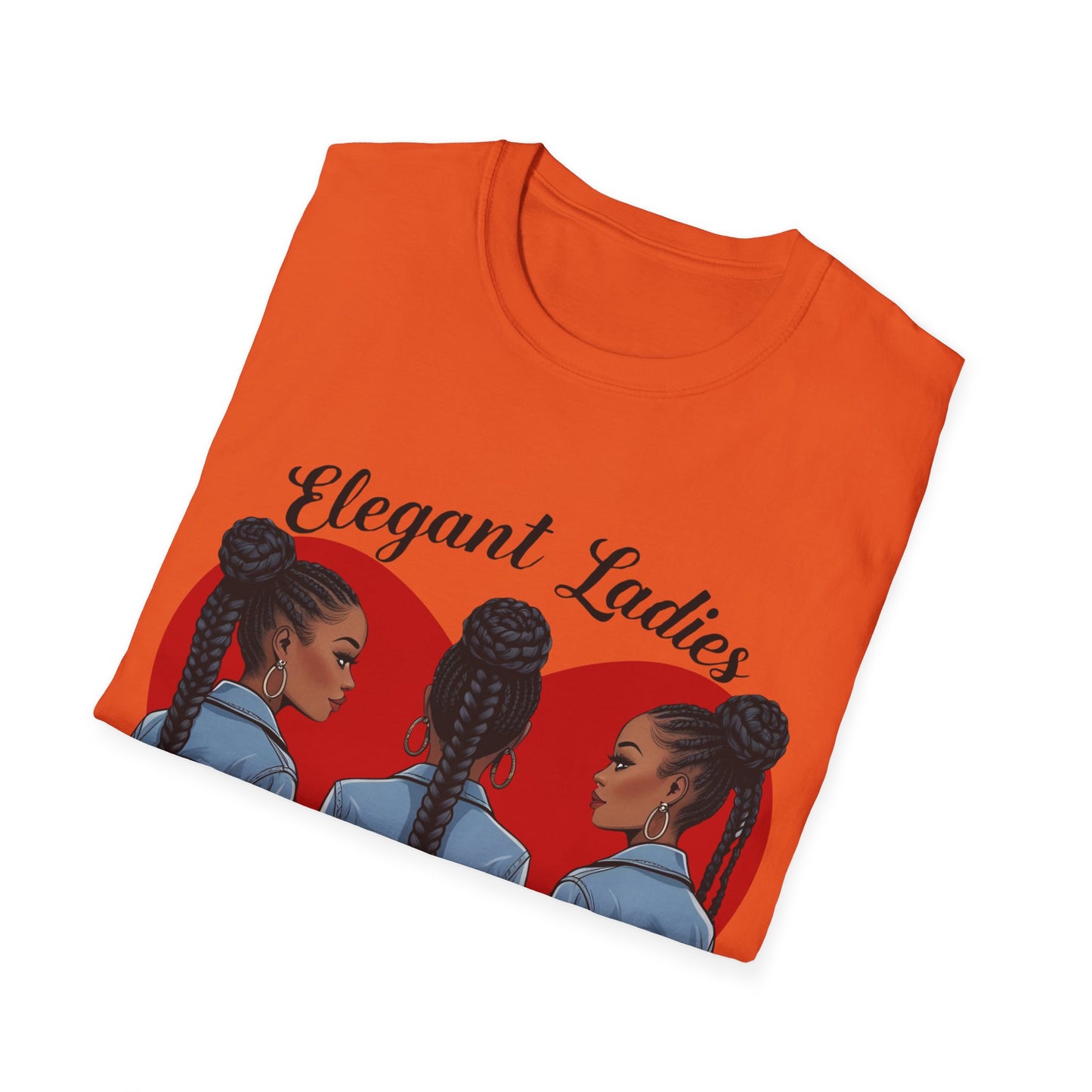 Elegant Ladies Graphic T-Shirt, Unisex Tee, Casual Wear, Gift for Her, Chilling Out Fashion, Heart Design Shirt, Birthday Gift