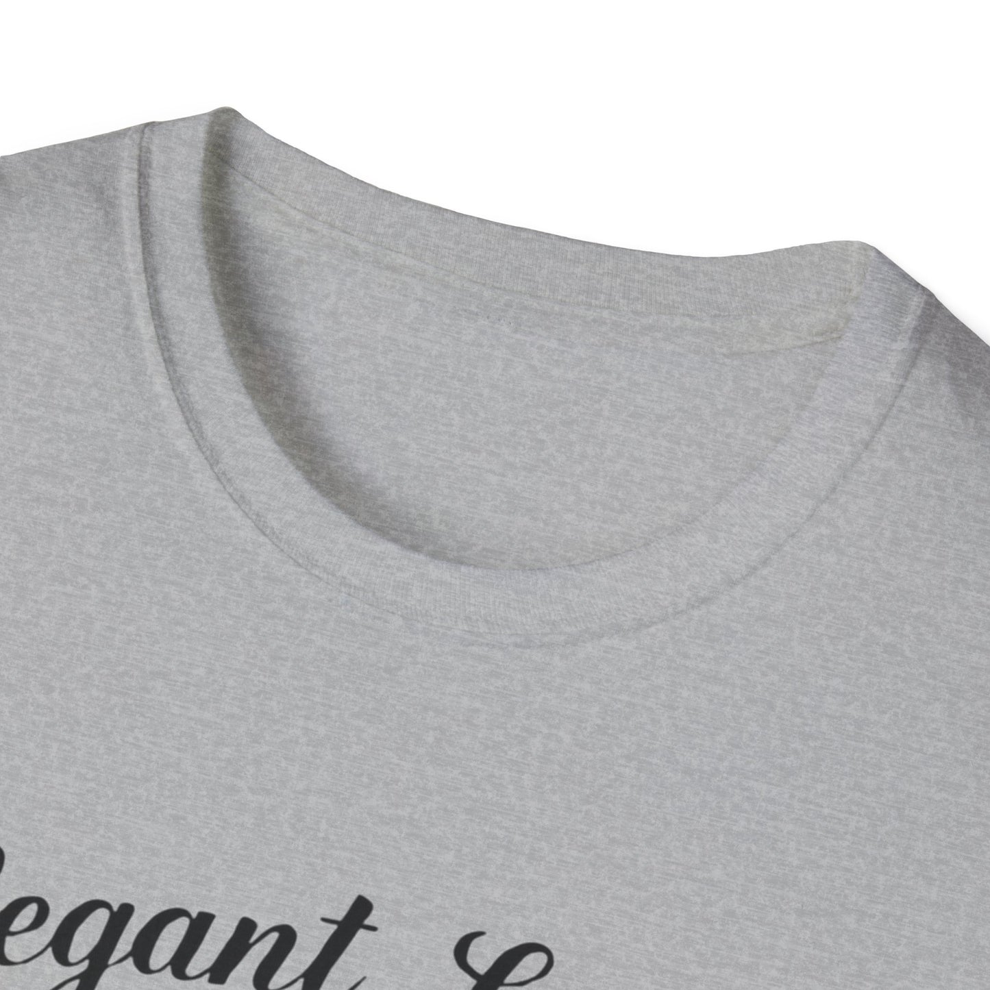 Elegant Ladies Graphic T-Shirt, Unisex Tee, Casual Wear, Gift for Her, Chilling Out Fashion, Heart Design Shirt, Birthday Gift