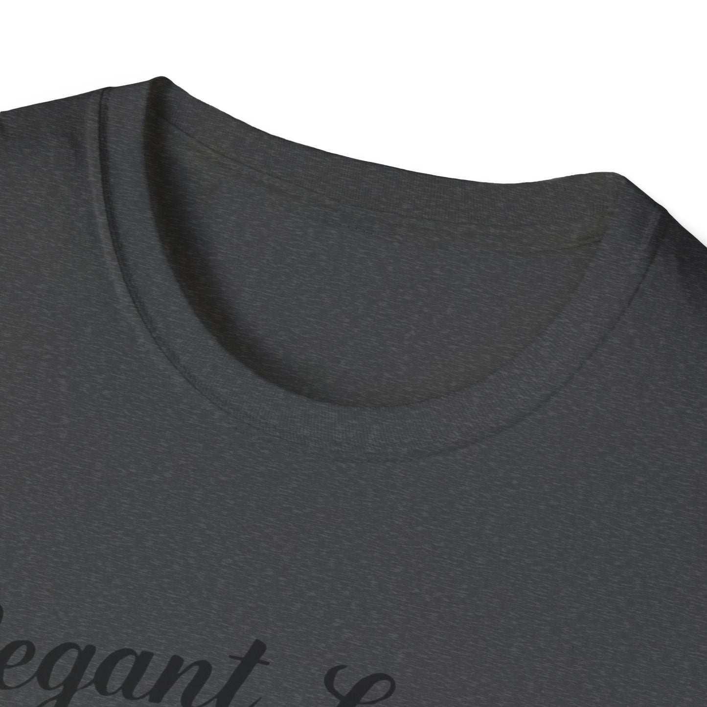 Elegant Ladies Graphic T-Shirt, Unisex Tee, Casual Wear, Gift for Her, Chilling Out Fashion, Heart Design Shirt, Birthday Gift
