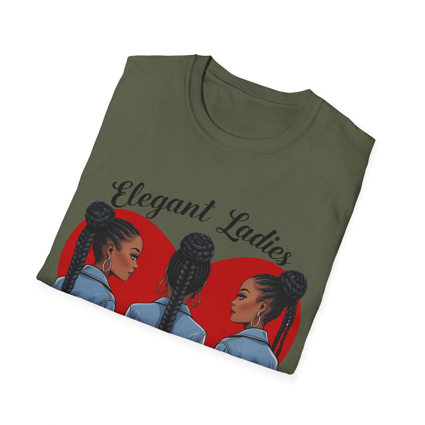 Elegant Ladies Graphic T-Shirt, Unisex Tee, Casual Wear, Gift for Her, Chilling Out Fashion, Heart Design Shirt, Birthday Gift
