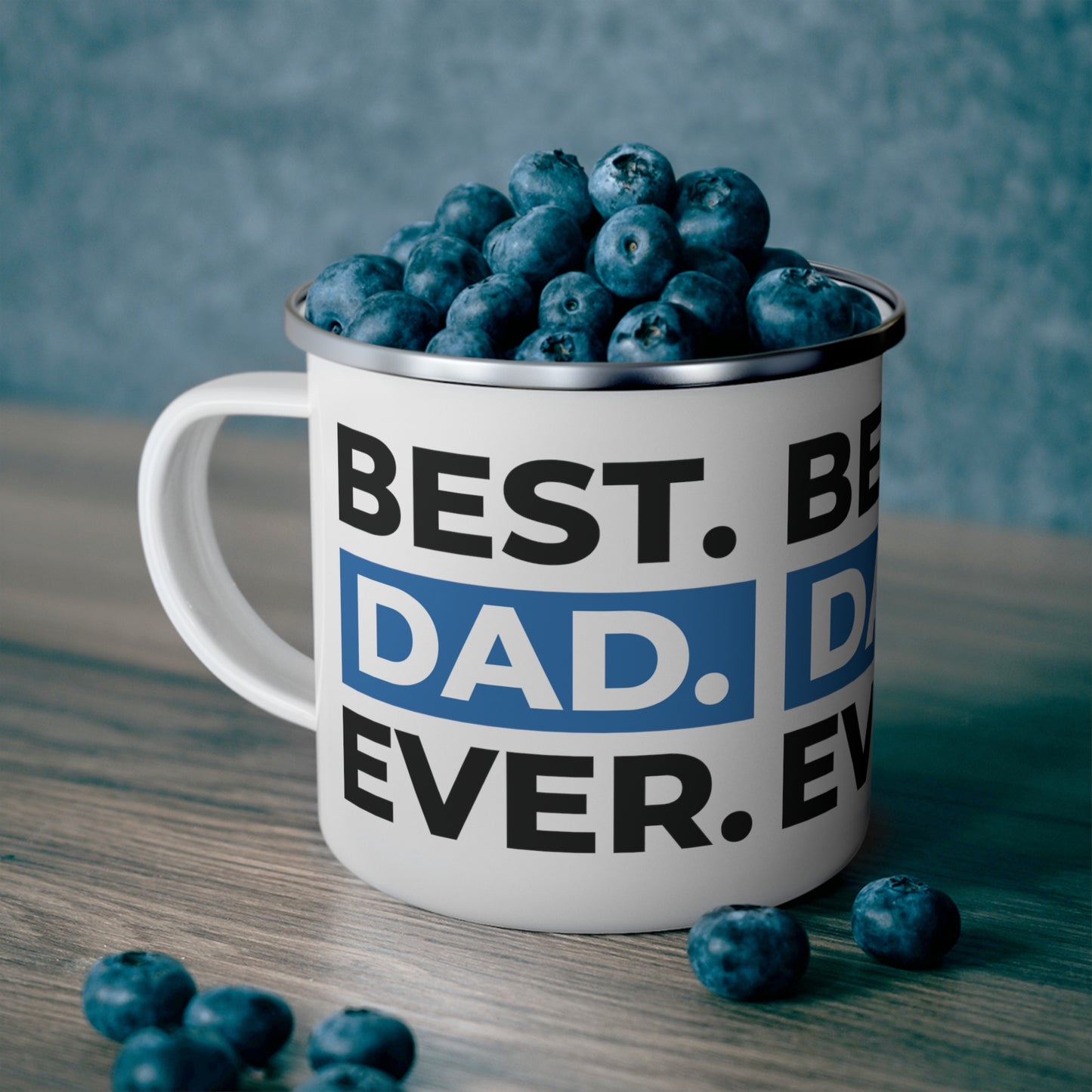 BEST DAD EVER - Enamel Camping Mug