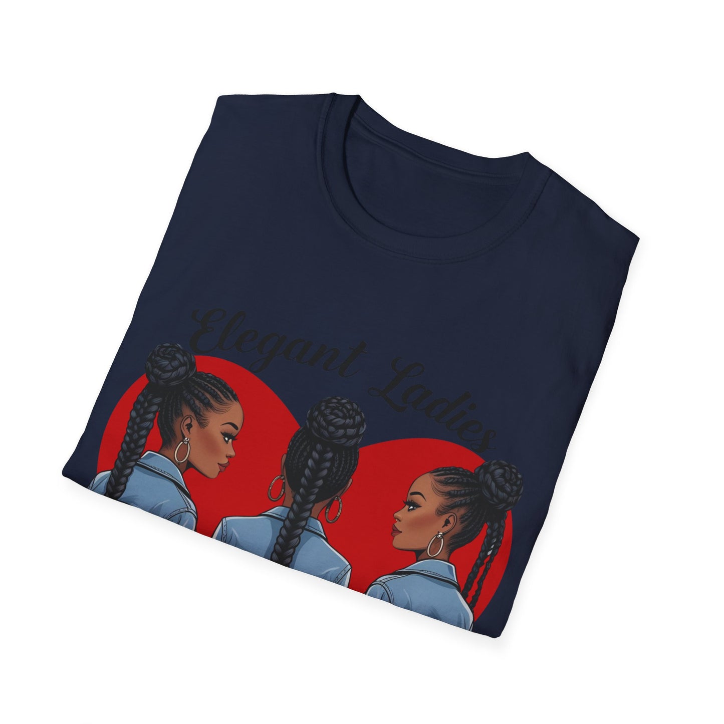 Elegant Ladies Graphic T-Shirt, Unisex Tee, Casual Wear, Gift for Her, Chilling Out Fashion, Heart Design Shirt, Birthday Gift