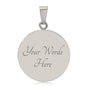 CIRCLE NECKLACE - With God