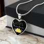 Heart Necklace | Favorite People | Grandma | Flowers