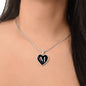 Heart Necklace | M Mama | Flowers