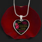 Heart Necklace | Super Mom | Gold T.
