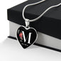 Heart Necklace | M Mama | Flowers