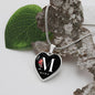 Heart Necklace | M Mama | Flowers