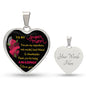 Heart Necklace | Super Mom | Gold T.