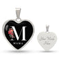 Heart Necklace | M Mama | Flowers