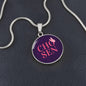 CIRCLE NECKLACE | Chosen | Butterfly