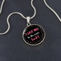 CIRCLE NECKLACE | I Love You