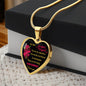 Heart Necklace | Super Mom | Gold T.