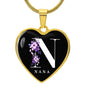 Heart Necklace | N Nana | Flowers