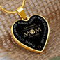 THANK YOU MOM - Heart Necklace