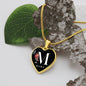Heart Necklace | M Mama | Flowers