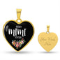 Heart Necklace | Best Mimi Ever | Flowers
