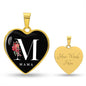 Heart Necklace | M Mama | Flowers