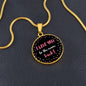 CIRCLE NECKLACE | I Love You