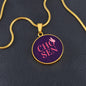 CIRCLE NECKLACE | Chosen | Butterfly