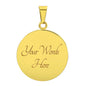 CIRCLE NECKLACE - With God