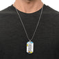 DOG TAG - Braver, Stronger (White)
