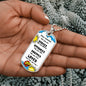 DOG TAG - Braver, Stronger (White)