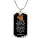 DOG TAG - Be Strong | Black