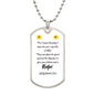 DOG TAG - I know the Plans (II)
