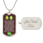 DOG TAG | BEST FRIEND | AVOCADO