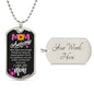 MOM AWESOME | DOG TAG