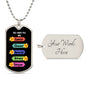 DOG TAG - God says