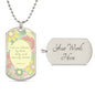 DOG TAG - Chosen | Flowers