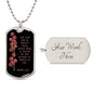DOG TAG - Perfect Peace | Black