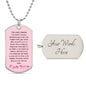 DOG TAG - LORD's prayer