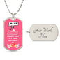 DOG TAG - Sweet Birthday