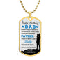 DOG TAG - DAD Lucky