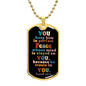 DOG TAG - Perfect Peace