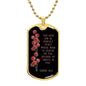 DOG TAG - Perfect Peace | Black
