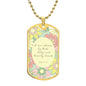 DOG TAG - Chosen | Flowers