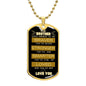DOG TAG | Braver | Love You
