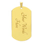 DOG TAG - Never forget (D.Blue)