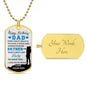 DOG TAG - DAD Lucky
