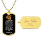 DOG TAG - Be Strong | Black