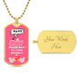 DOG TAG - Sweet Birthday