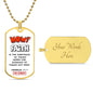 DOG TAG - FAITH