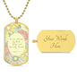 DOG TAG - Chosen | Flowers